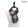 Believers Men's Muffler BDRM025 Check Soft Wool Scarf