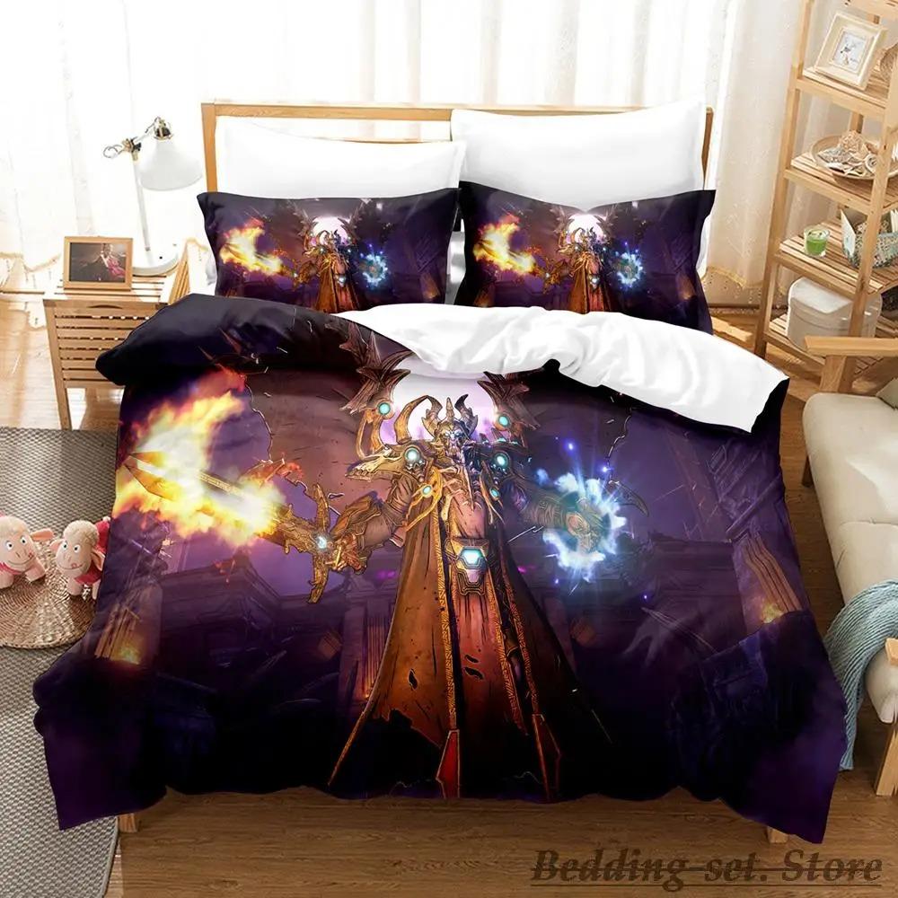 Game Tiny Tina's Wonderlands Bedding Set Single Twin Full Queen King Size Bed Set Adult Kid Bedroom Duvetcover Sets Anime