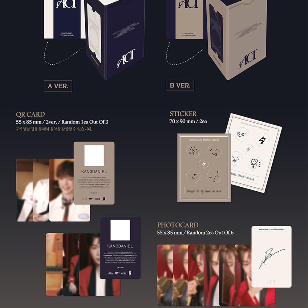 KANGDANIEL - ACT (POCAALBUM Ver)