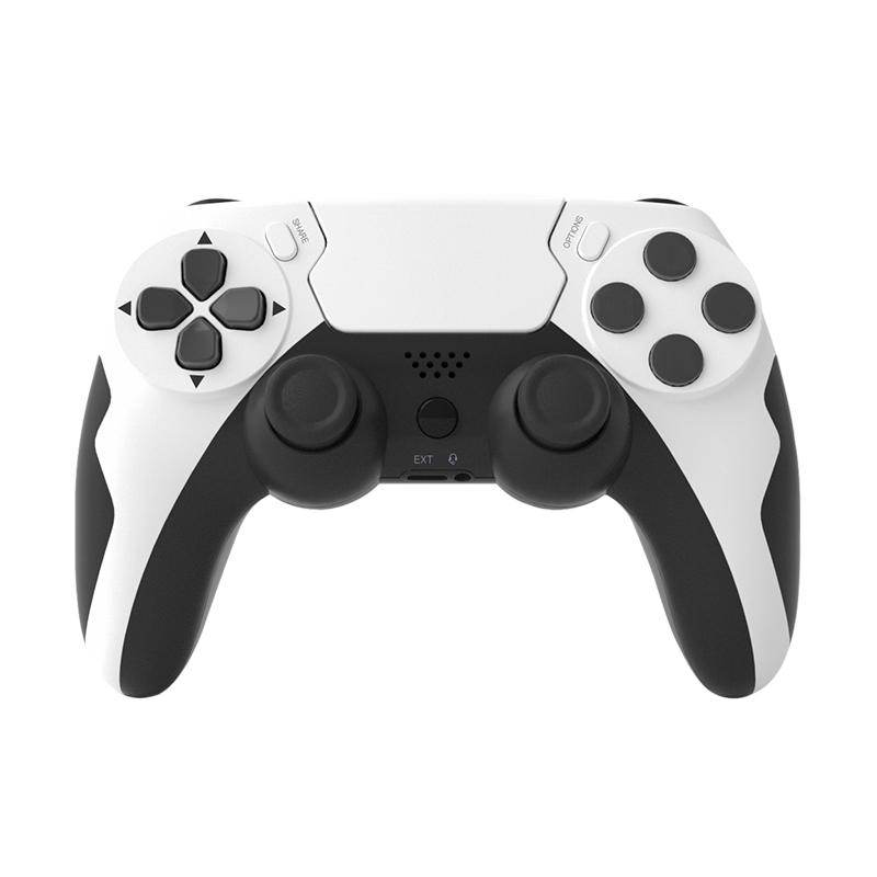 Wireless Controller Bluetooth Gamepad Double Vibration 6Axis Joypad Touchpad Microphone Earphone Port For PS4 PS3 PC