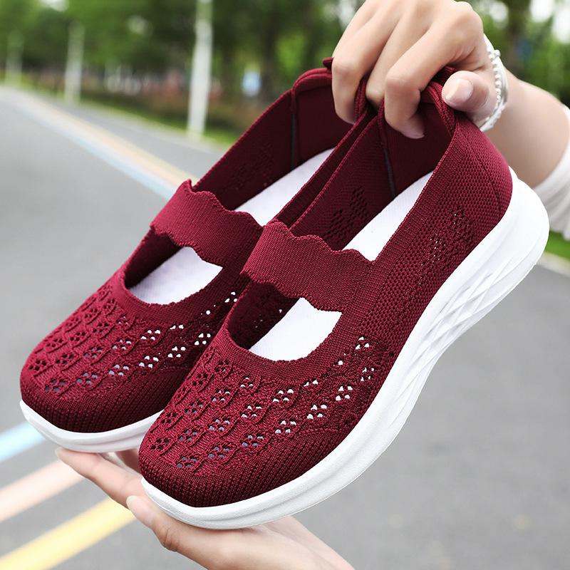 Net shoes women's summer new net shoes cloth shoes fashion casual women's casual shoes