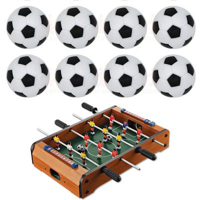 10 Piezas 32mm Plástico Fútbol de Mesa Futbolín Pelota Fútbol Fussball