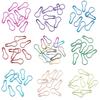 200pcs New Locking Marker Metal Gourd Pins Latch Sewing Tools Multicolor Safety Pin Iron Tag Clips Crochet Accessories