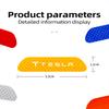 4Pcs Reflective Mark Decal Car Door Safety Warning Sticker For Tesla Model 3 Y S X Cybertruck Juguete Roadster Coil Bonina