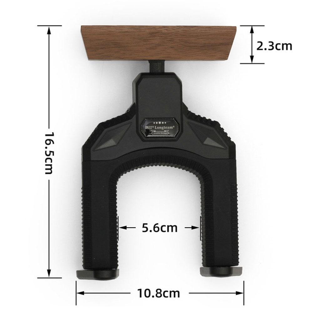 1-5PCS Guitar Hanger Hook Wooden Guitar Holder Stand Non-slip Wall Mount Guitar Display Bracket For Electric Guitar Ukulele Bass