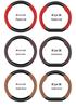 Genuine Leather Steering Wheel Cover for Qoros 3, 3 SUV, and 5 SUV - Four Seasons Universal Fit
