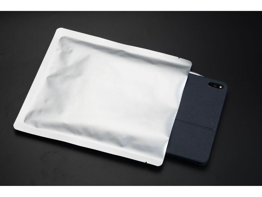 Aluminum Foil Anti-static LED Light Strip Packaging Bag 220*250*0.14