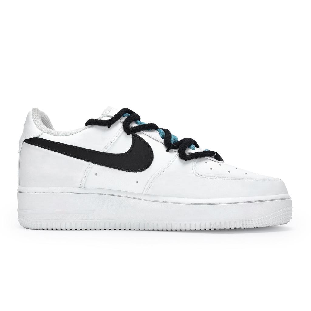 Nike Air Force 1 811 Manufacturing, Sky Blue, Special Shoe Box Low top Skateboard Shoes Women's White Black Lake Blue DH2920-111(Team80-S-BOX)