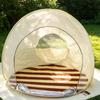 3-4 People Pop-Up Beach Tent Quick-Open Easy Pop Camping Tent Easy Pop Sun Shelter  Picnic