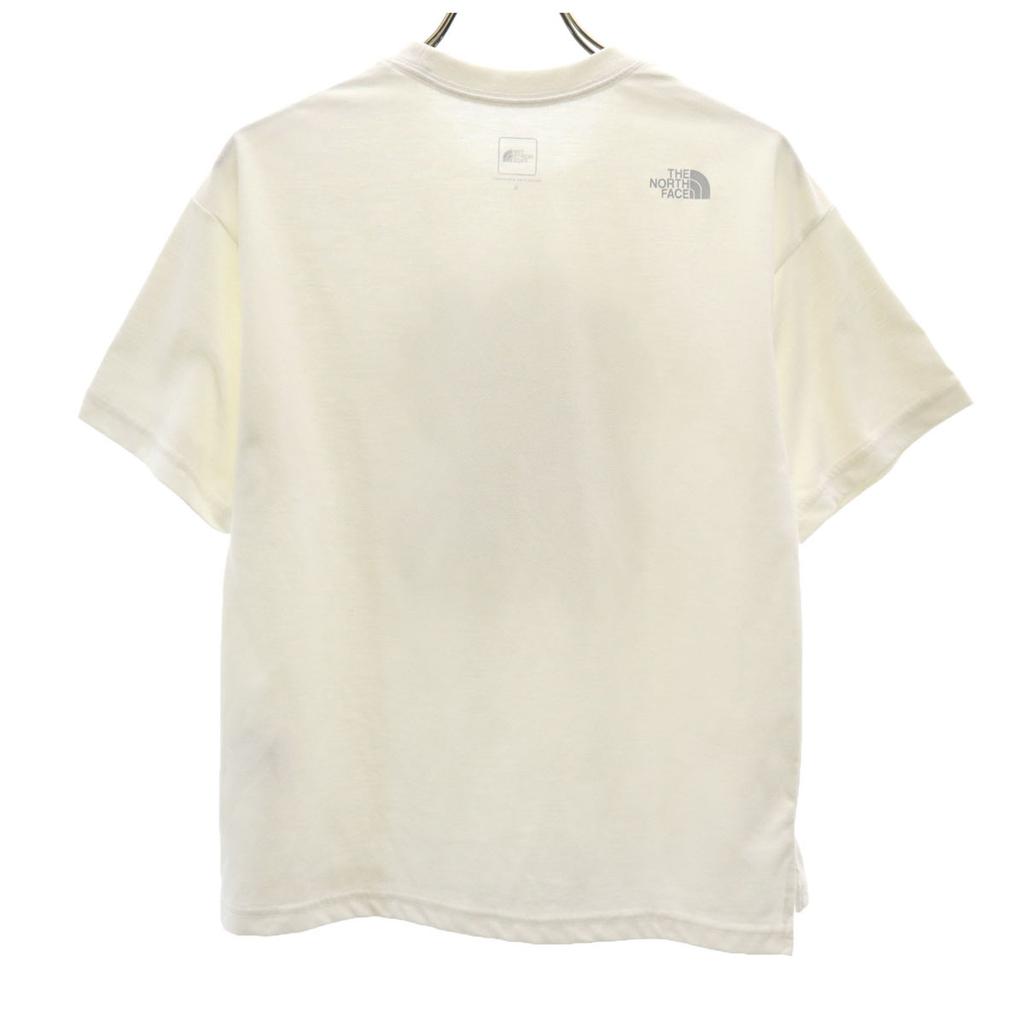 THE NORTH FACE Short sleeve T-shirt S White NTW31939 Outdoor Women Used