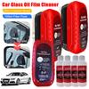 Oil Film Remover Removes Dirt Car Glass Sponge Cleaning Brush Glass Polishing Agent Powerful Windshield Oil Film Stain Removal