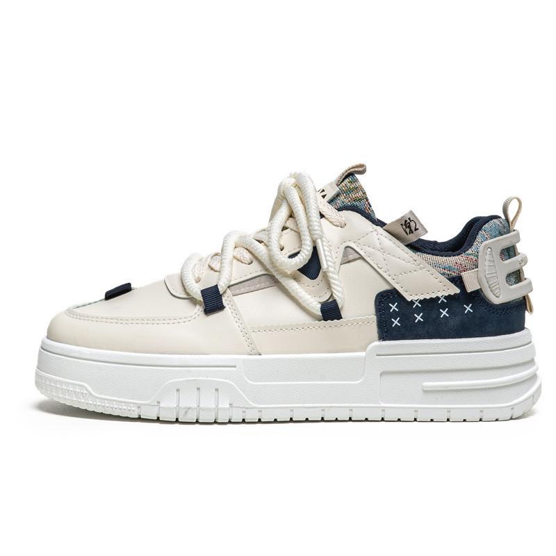 2025 Jinjiang men's trendy shoes platform non-slip sports board shoes junior high school boys niche trendy brand low-top casual shoes 2025