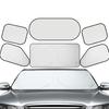 Suction Cup Car Window Screen Side Sun Shade, Mesh UV Block Curtain for Rear Protection Visor Seat, Heat Insulation Sunshade Baby Travel, Interior