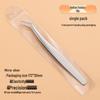 Eyelash Curler & Tweezers Set: Gold Feather Design for False Lashes and Extensions