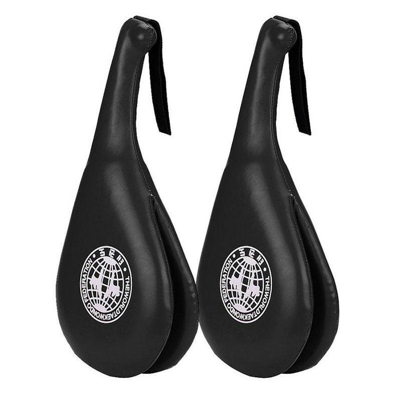 1-2pcs Boxing Training Pads Durable Taekwondo Foot Target Children Martial Arts Muay Thai Boxing Accessories Foot Kickboxing