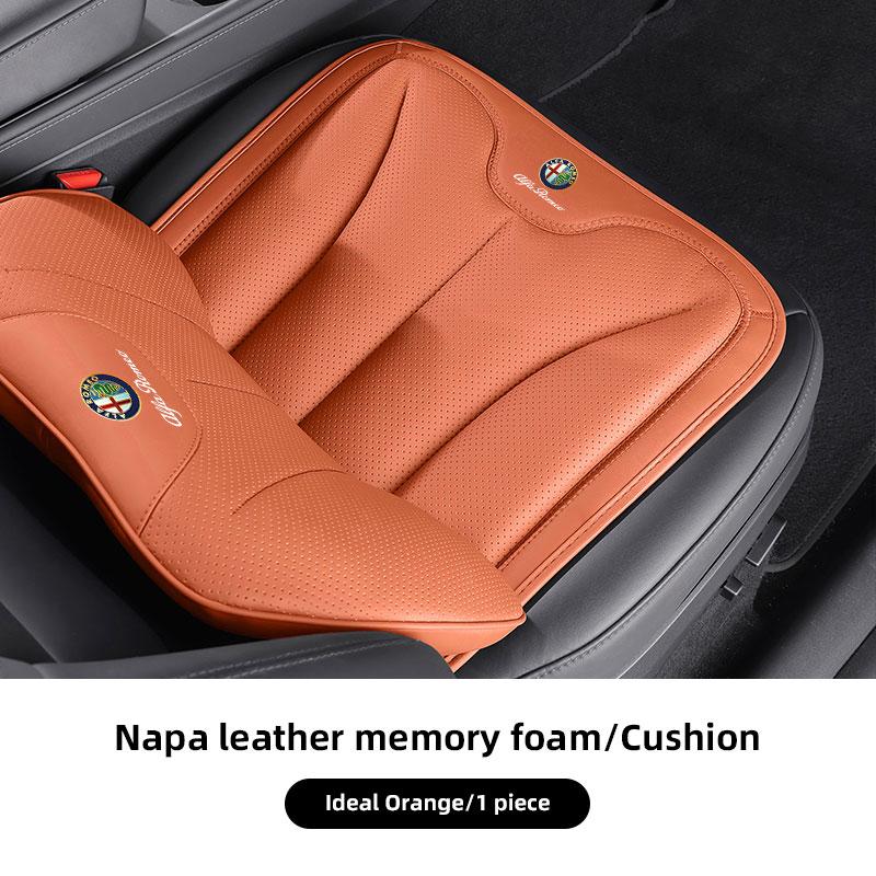Neck Pillow Headrest Pillow Car Seat Neck Rest Accessories For Alfa Romeo GT 147 159 156 166 Giulietta 8C Tonale Volante Giulia