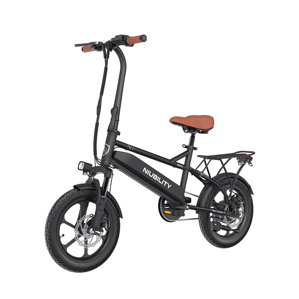 NIUBILITY B16S Vélo électrique de déplacement urbain, 16 pouces * 2.125350W36V14.5AH, absorption des chocs, batterie intégrée amovible