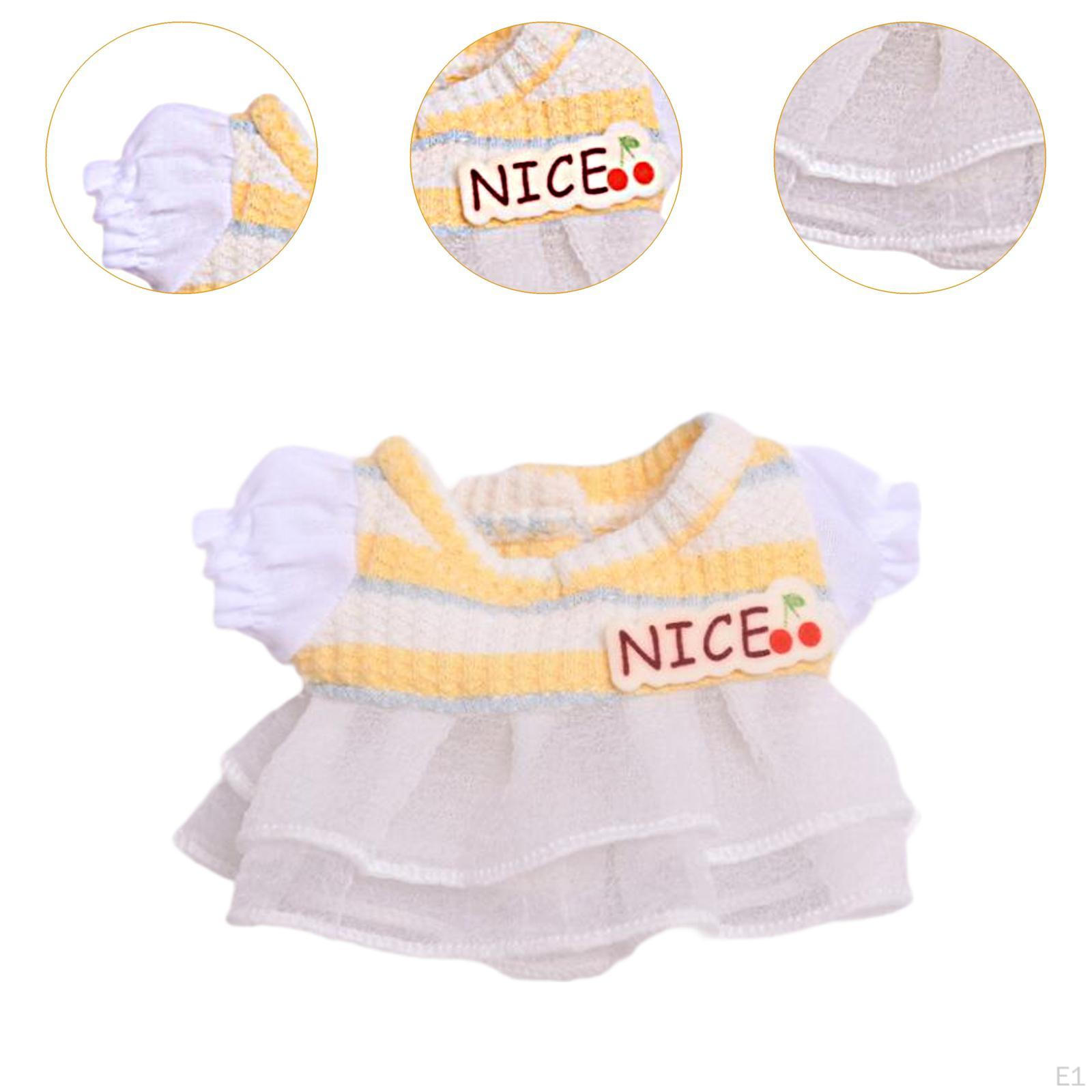 15см 17см Плюшевая Кукла Одежда Реквизит для Фото Платье — фото 2