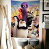 Brave Penguin Pattern Home Decor Tapestry, Wall Hanging, Decorative RV Wall Cloth.ZGT0914433