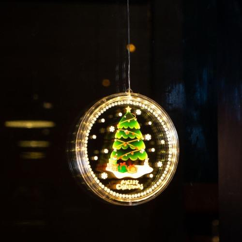 

Рождественские декоративные огни, украшения для комнат, рождественские украшения, светильники на присосках, рождественские люминесцентные окна и декоративные светильники 0.6