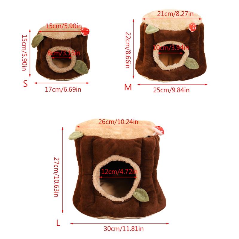 Bird Hanging Hammock for Cage Winter Warm Nest Plush House Tent Hideout Parrot Snuggle for Sleeping Playing & Dropshipping