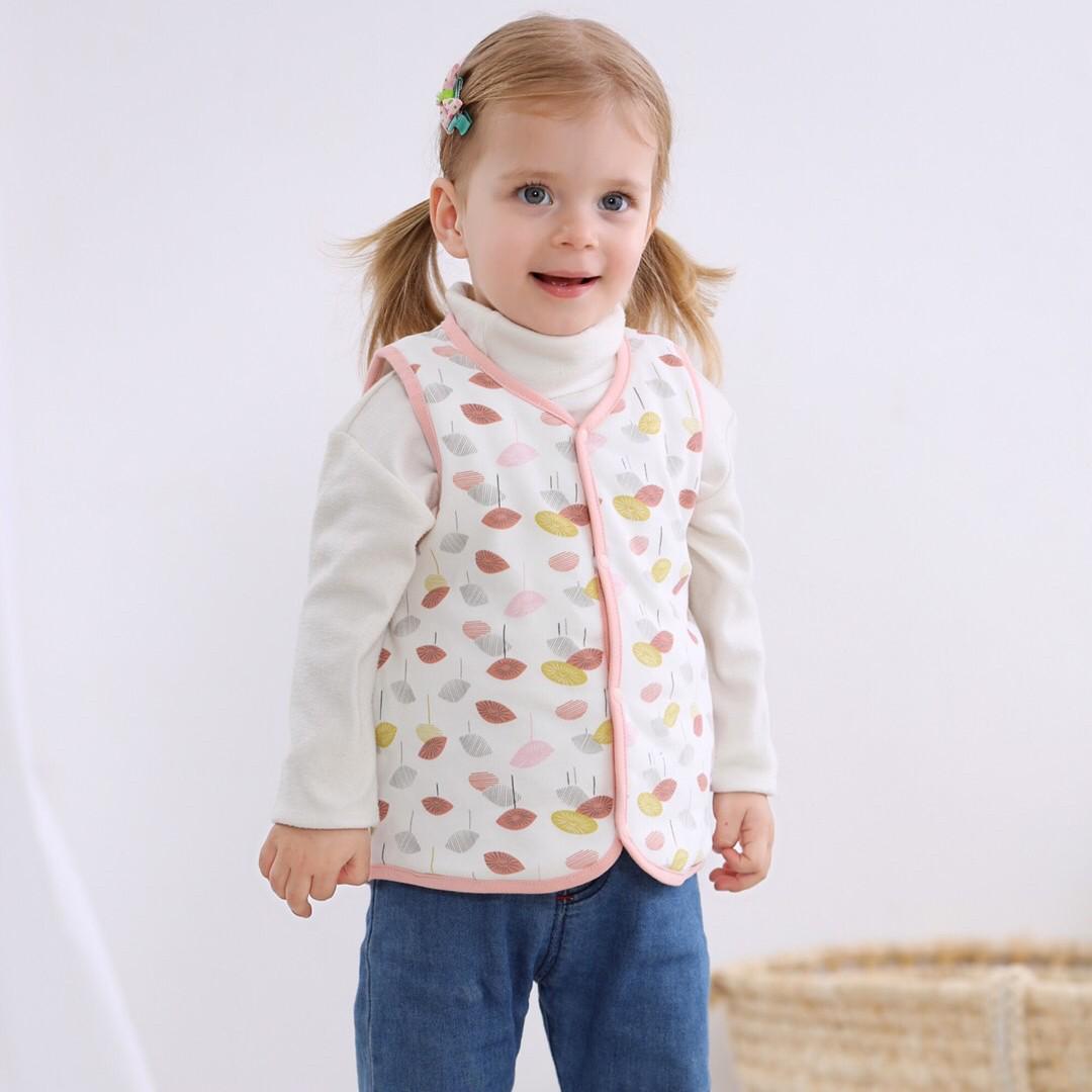 

German Temperature-Controlled Antibacterial Baby Vest - Spring/Autumn Warmth, Newborn to Toddler Size. 130 cm