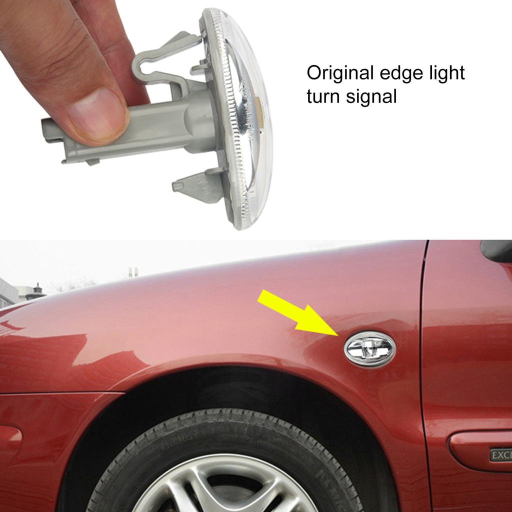 2 Pcs Auto Blinker Licht Fender Side Lichter Für Citroen C2 Elysee Picasso Peugeot 307 206 Auto Zubehör