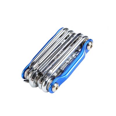 11in1 Transformers Bicycle Repair Tool Bike Pocket Multi Function Folding Tool