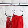 5/10/15 Pack Scarf Ring Hangers,Multi-functional Non-slip Hooks for Hanging Belt,Closet Organizer Accessory Holders for Ties Bag