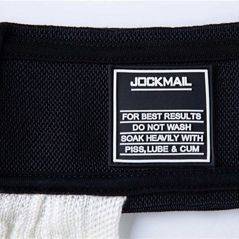 Jockstraps JOCKMAIL Lace-up Adjustable Size Men's Thong Underwear Extra Wide Waistband Low Waist Style Soft Breathable Comfortable Underpants