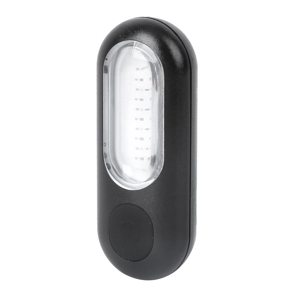Bicycle Light LED Cycling Bike Light Rechargeable Tailight Warning Rear FlashlightRed and Blue Light