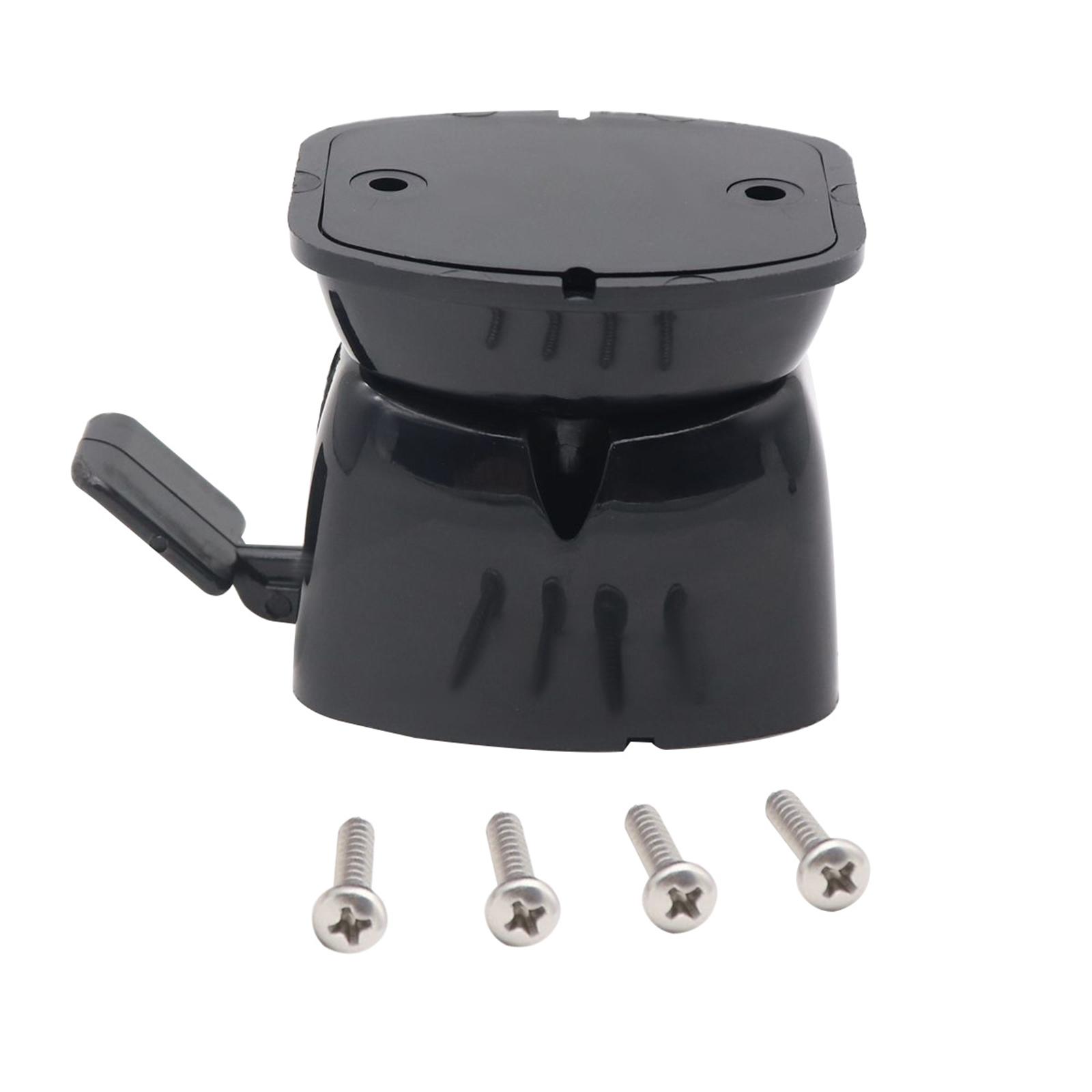 

Дверной фиксатор для автофургона, нейлоновый дверной держатель с винтами, дверной упор для кемпера, прицепа, лодки, дома, черный чёрный