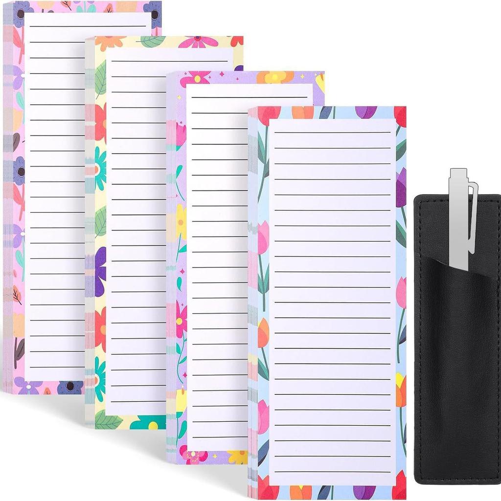 Charming Fruit Magnetic Memo Board: Tearable Sticky Notes for Fridge