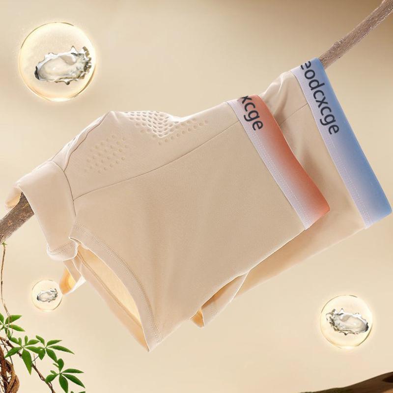 Men's Breathable Cotton Mid-rise Boxer Shorts Men's Underwear Underpants Casual Boxer Briefs & Shorts Elastic Boxer Briefs for Casual Style