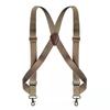 Men's Dual-Hook Outdoor Workwear Suspenders with Side Strap Buckle