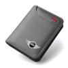 Portafoglio Morbido con Emblema Auto Portamonete Mini Portatessere in Pelle per BMW Mini Cooper R50 R53 R55 R56 R60 R61 F54 F55 F56 Adesivo ycahd11