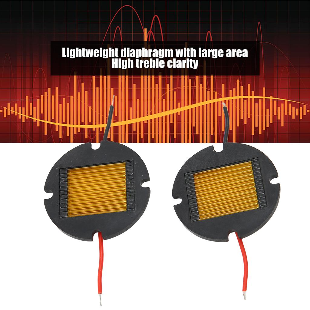 Belt Tweeter Membrane Tweeter Membrane Multifunctional Round Tweeter Membrane Replacement for Speaker Mini Tweeter Membrane