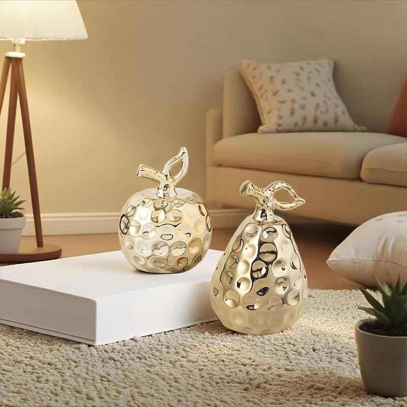 Ceramic Apple Desktop Decoration Fashionable and Simple Ceramic Home Furnishings Exquisite Gifts