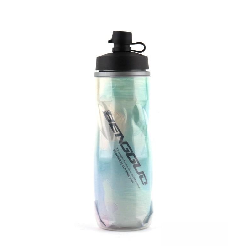 Bicycle Water Bottle With Dust Cover And Insulation For Road Cycling Enthusiasts