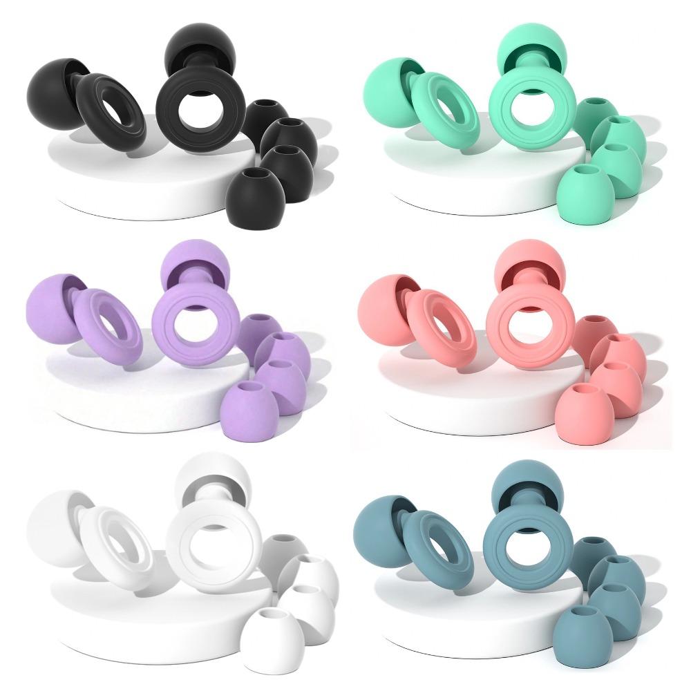 Hot Premuim Silicone Ear Plugs Stylish Certified Hearing Protection for Concerts Musicians Sports High Fidelity Noise Reduction
