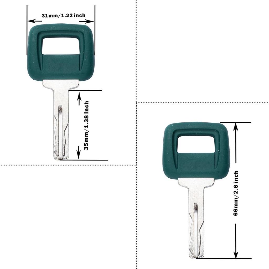 Key 11039228 for Volvo Construction Machinery LASER
