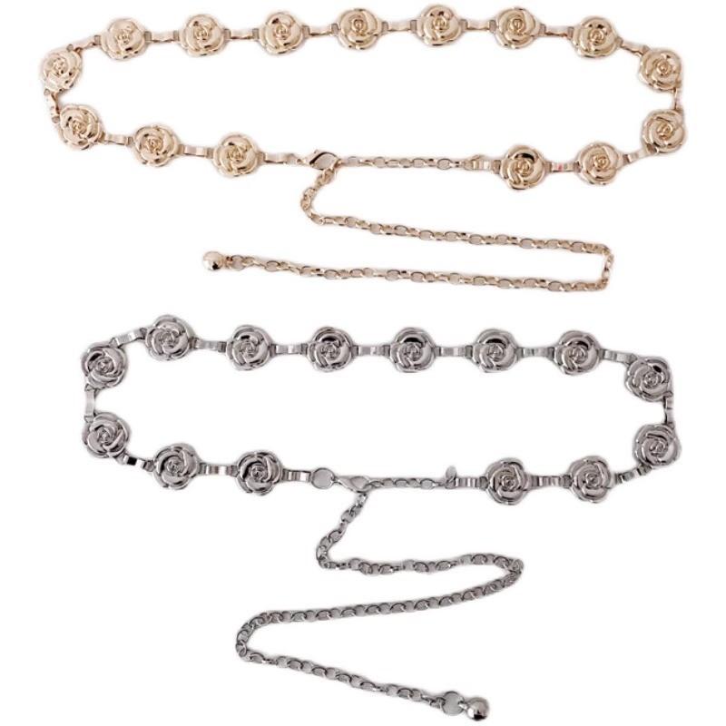 Metal Waist Chain For Women Summer Fashion Jewelry With Retro Style For Teen Girls