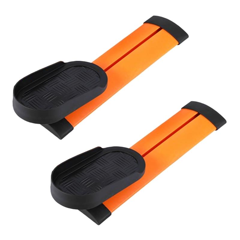 

1 Pair Space Saving Collapsible Stepping Device Leg Exercisers for Leg Strengthening and Cardiovascular Training 1