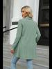 2023 Fashion Warm Cozy Women's Solid Color Knit Cardigan Sweater Autumn Winter