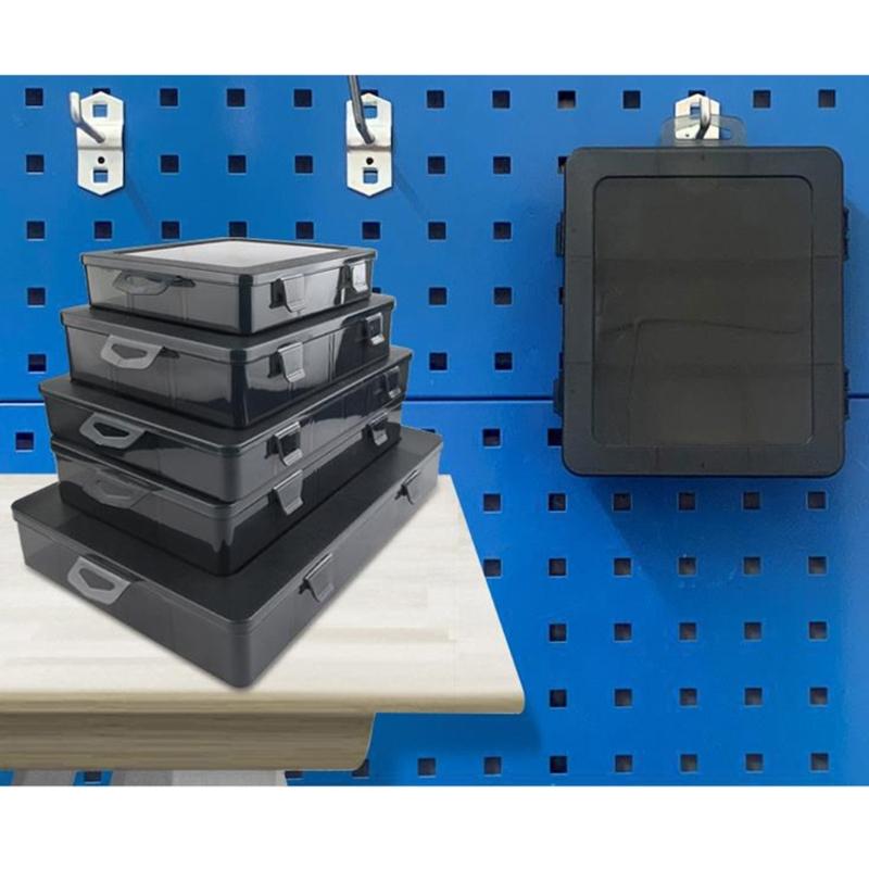 Organizador de Peças Pequenas 9/12/15/18/24 Compartimentos Organizador com Divisórias Removíveis para Ferragens Parafusos Porcas Pregos Contas