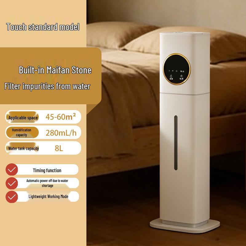 Quiet Mist Smart Humidifier with Aroma Diffuser for Home & Bedroom, Large Capacity