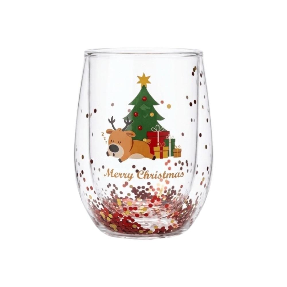 Transparent Coffee Milk Mug Tea Espresso Cup Heat-resistant Christmas Gift Gift Giving