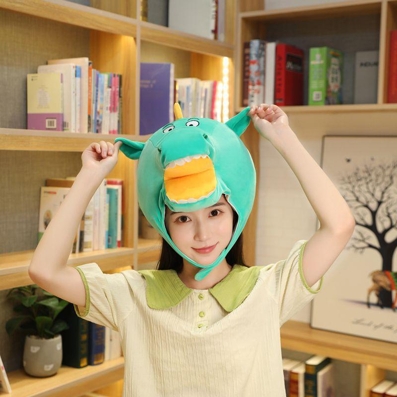 

Маскот лошади, шапка-капюшон «летящая ласточка», реквизит для фото, мультяшный капюшон, реквизит для выступлений 39*26CM0.18kg