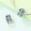 925 Silver Green Series Longing For The Tree Of Free Life Charms Beads For Women Fit Bracelet DIY Jewelry Gift
