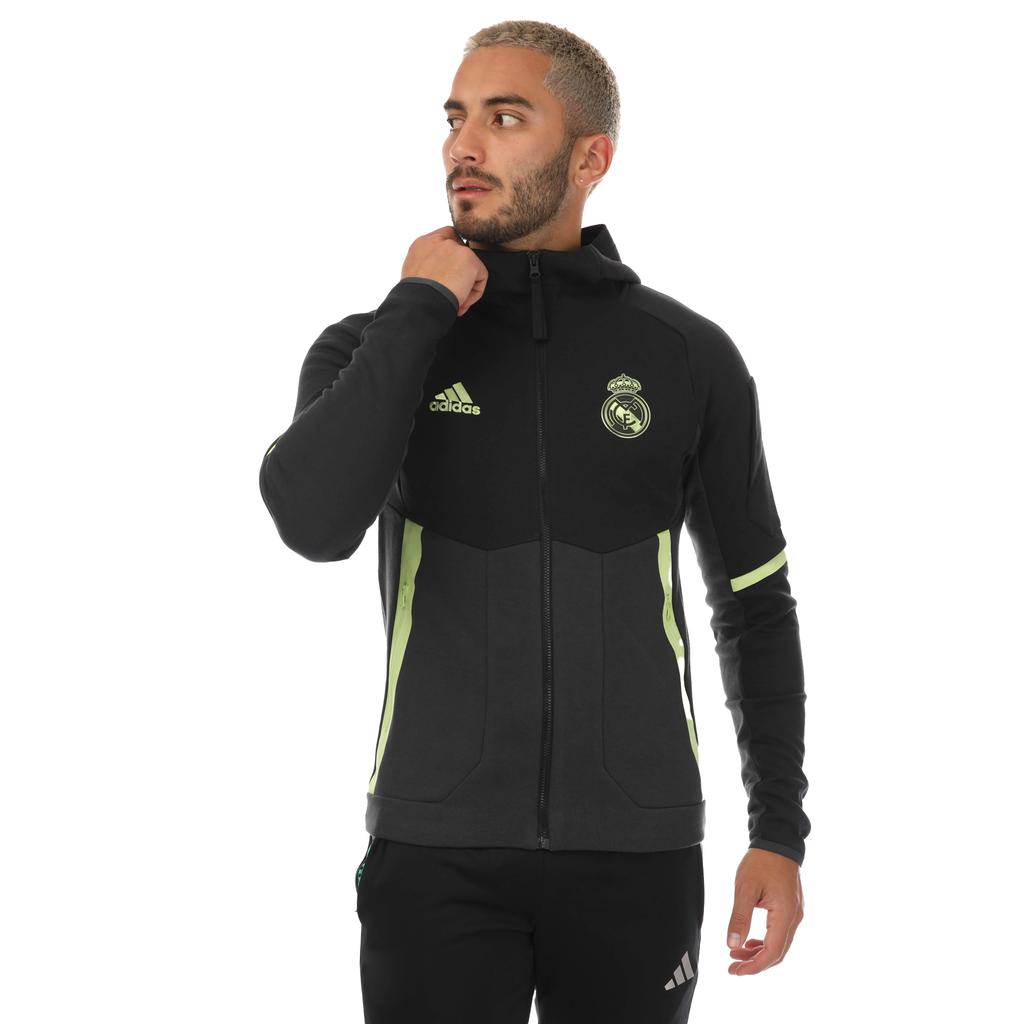 Adidas Mens Real Madrid CF Anthem Jacket